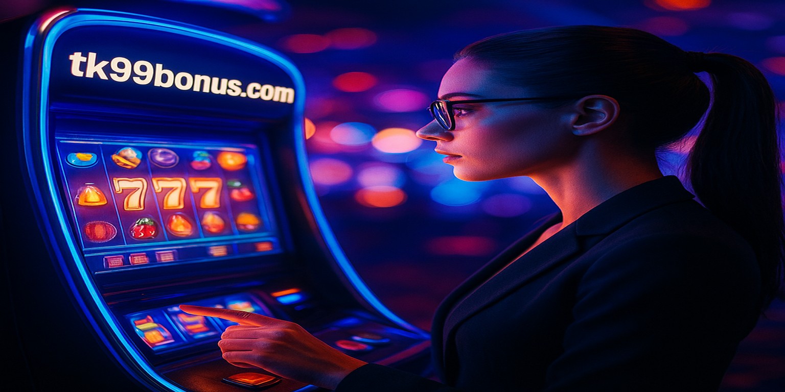 tk99-এ একজন নারী ক্রেজি টাইম খেলছেন